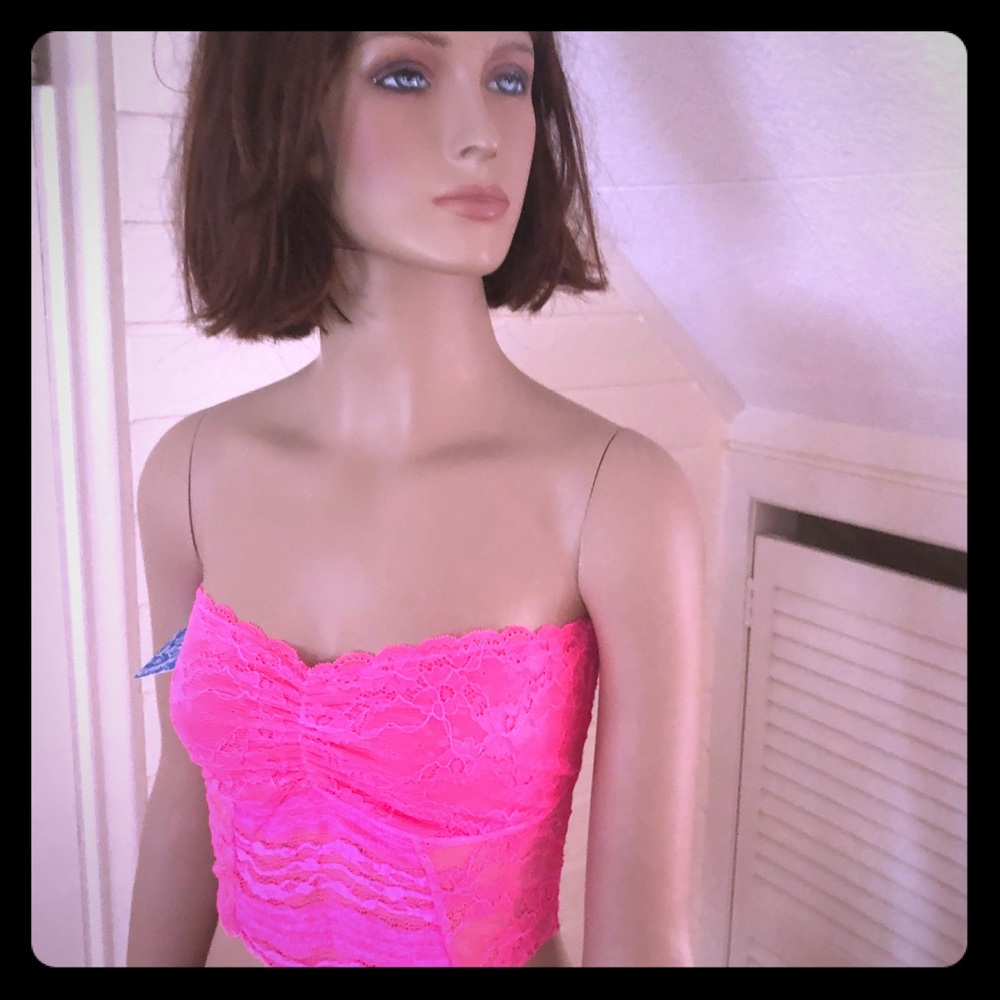 Free People Intimates Lace, strapless bra Leyte, M